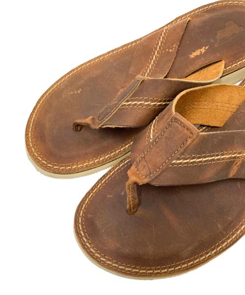 RED WING（レッドウィング）RED WING (レッドウィング) レザーサンダル ブラウン サイズ:8Dの古着・服飾アイテム