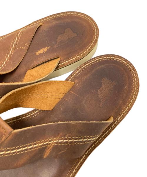 RED WING（レッドウィング）RED WING (レッドウィング) レザーサンダル ブラウン サイズ:8Dの古着・服飾アイテム