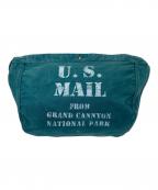 USEDユーズド）の古着「ニュースペーパーバッグ」｜グリーン