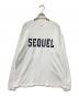 SEQUEL（シークエル）の古着「ロゴカットソー」｜ホワイト