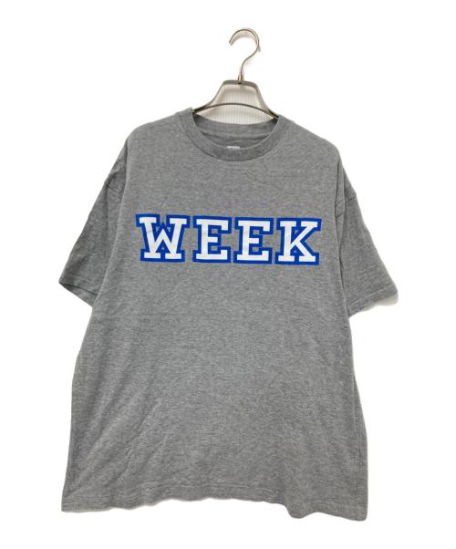 SEQUEL（シークエル）SEQUEL (シークエル) ロゴTシャツ グレー サイズ:Lの古着・服飾アイテム