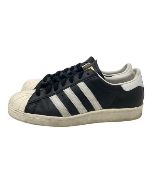 adidas（アディダス）adidas (アディダス) SUPER STAR 80s ブラック×ホワイト サイズ:26.5㎝の古着・服飾アイテム