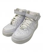NIKEナイキ）の古着「WMNS AIR FORCE 1 MID 07 LE」｜ホワイト