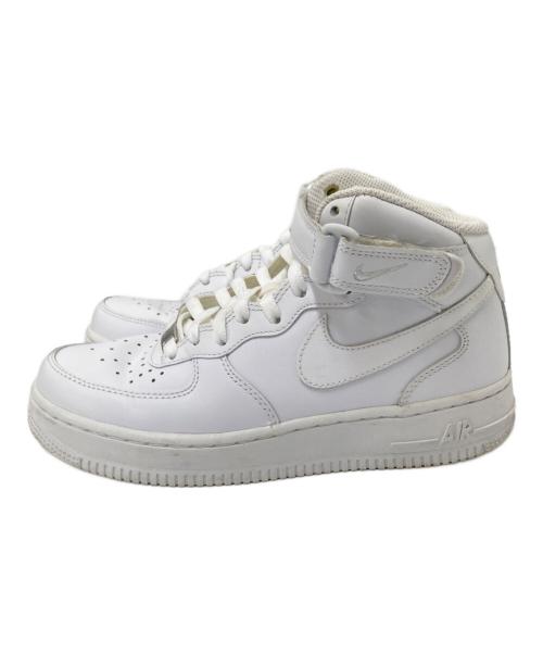 NIKE（ナイキ）NIKE (ナイキ) WMNS AIR FORCE 1 MID 07 LE ホワイト サイズ:24.0㎝の古着・服飾アイテム