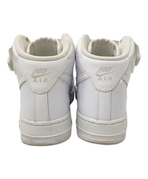 NIKE（ナイキ）NIKE (ナイキ) WMNS AIR FORCE 1 MID 07 LE ホワイト サイズ:24.0㎝の古着・服飾アイテム