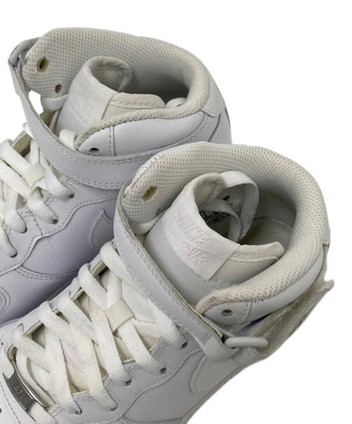 NIKE（ナイキ）NIKE (ナイキ) WMNS AIR FORCE 1 MID 07 LE ホワイト サイズ:24.0㎝の古着・服飾アイテム