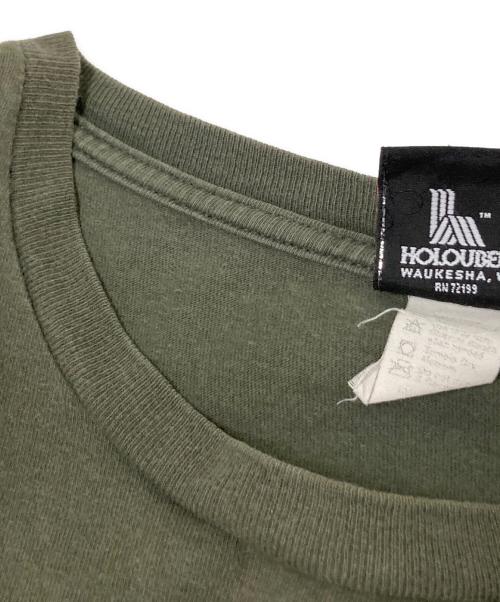 HARLEY-DAVIDSON（ハーレーダビッドソン）HARLEY-DAVIDSON (ハーレーダビッドソン) ロングスリーブカットソー グリーン サイズ:Lの古着・服飾アイテム