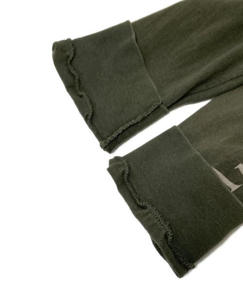 HARLEY-DAVIDSON（ハーレーダビッドソン）HARLEY-DAVIDSON (ハーレーダビッドソン) ロングスリーブカットソー グリーン サイズ:Lの古着・服飾アイテム