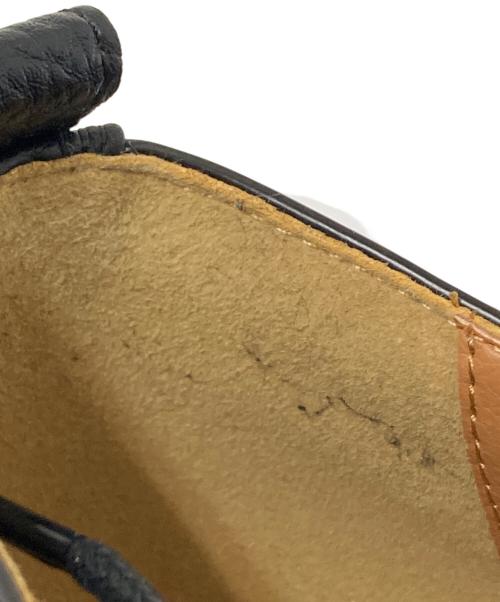 WYM LIDNM（ウィム バイ リドム）WYM LIDNM (ウィム バイ リドム) ハイソール プレーントゥシューズ ブラック サイズ:下記参照の古着・服飾アイテム