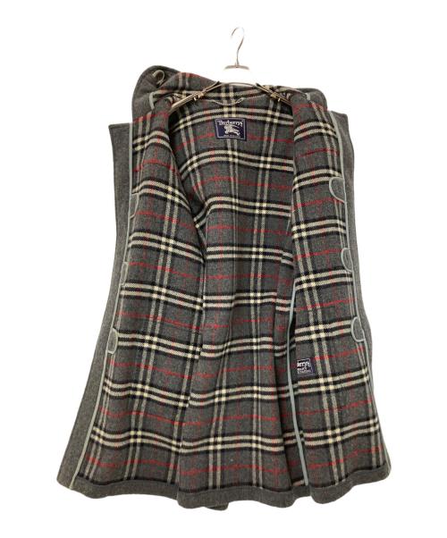 BURBERRY`S PRORSUM（バーバリープローサム）BURBERRY`S PRORSUM (バーバリープローサム) 裏地ノヴァチェックダッフルコート グレー サイズ:下記参照の古着・服飾アイテム
