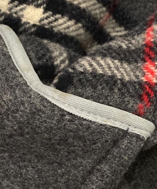 BURBERRY`S PRORSUM（バーバリープローサム）BURBERRY`S PRORSUM (バーバリープローサム) 裏地ノヴァチェックダッフルコート グレー サイズ:下記参照の古着・服飾アイテム