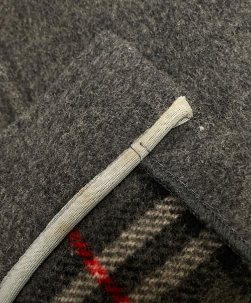BURBERRY`S PRORSUM（バーバリープローサム）BURBERRY`S PRORSUM (バーバリープローサム) 裏地ノヴァチェックダッフルコート グレー サイズ:下記参照の古着・服飾アイテム