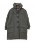 BURBERRY`S PRORSUM（バーバリープローサム）の古着「裏地ノヴァチェックダッフルコート」｜グレー