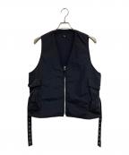 KAPTAIN SUNSHINEキャプテンサンシャイン）の古着「Belted Vest」｜ネイビー