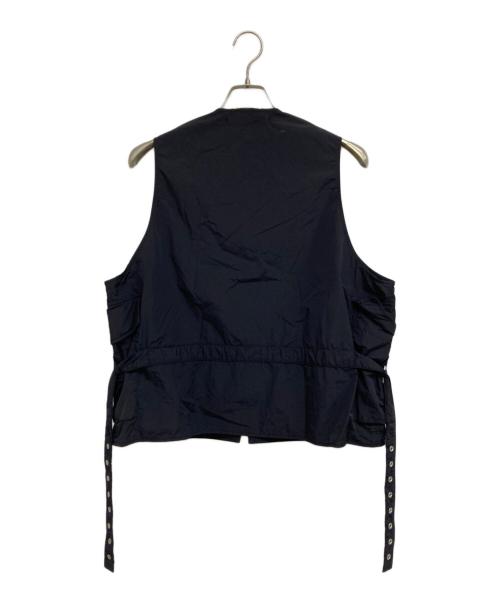 KAPTAIN SUNSHINE（キャプテンサンシャイン）KAPTAIN SUNSHINE (キャプテンサンシャイン) Belted Vest ネイビー サイズ:36の古着・服飾アイテム