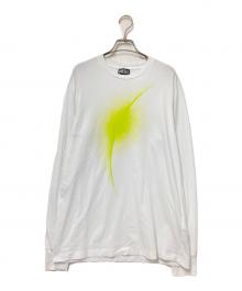 DIESEL（ディーゼル）の古着「プリントカットソー」｜ホワイト