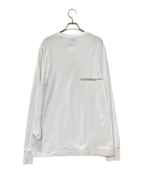 DIESEL（ディーゼル）DIESEL (ディーゼル) プリントカットソー ホワイト サイズ:Mの古着・服飾アイテム