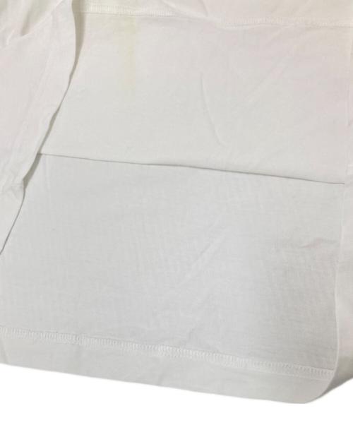 DIESEL（ディーゼル）DIESEL (ディーゼル) プリントカットソー ホワイト サイズ:Mの古着・服飾アイテム