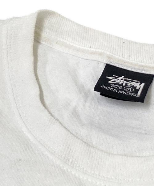stussy（ステューシー）stussy (ステューシー) ロングスリーブカットソー ホワイト サイズ:Mの古着・服飾アイテム