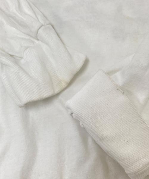 stussy（ステューシー）stussy (ステューシー) ロングスリーブカットソー ホワイト サイズ:Mの古着・服飾アイテム