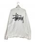 stussy (ステューシー) ロングスリーブカットソー ホワイト サイズ:M：4000円