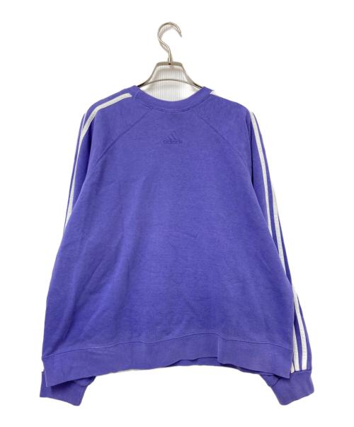 adidas（アディダス）adidas (アディダス) 90s刺繍スウェット パープル サイズ:下記参照の古着・服飾アイテム