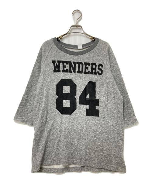 Niche.（ニッチ）Niche. (ニッチ) プリントカットソー グレー サイズ:Mの古着・服飾アイテム