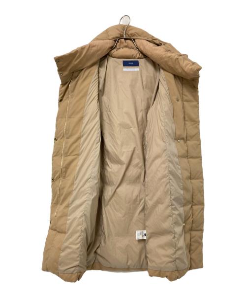 SHIPS（シップス）SHIPS (シップス) フードロングダウン ベージュ サイズ:36の古着・服飾アイテム