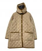 Traditional Weatherwearトラディショナルウェザーウェア）の古着「キルティングコート」｜ベージュ