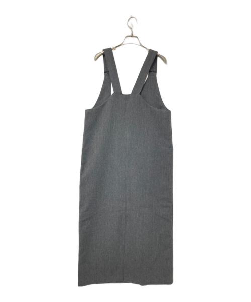 JOURNAL STANDARD relume（ジャーナルスタンダード レリューム）JOURNAL STANDARD relume (ジャーナルスタンダード レリューム) ヘリンボンジャンパースカート グレー サイズ:38 未使用品の古着・服飾アイテム