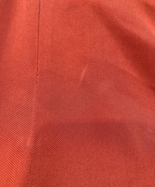 ebure（エブール）ebure (エブール) フロントリボンスカート レッド サイズ:36の古着・服飾アイテム