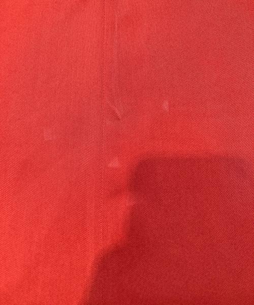 ebure（エブール）ebure (エブール) フロントリボンスカート レッド サイズ:36の古着・服飾アイテム