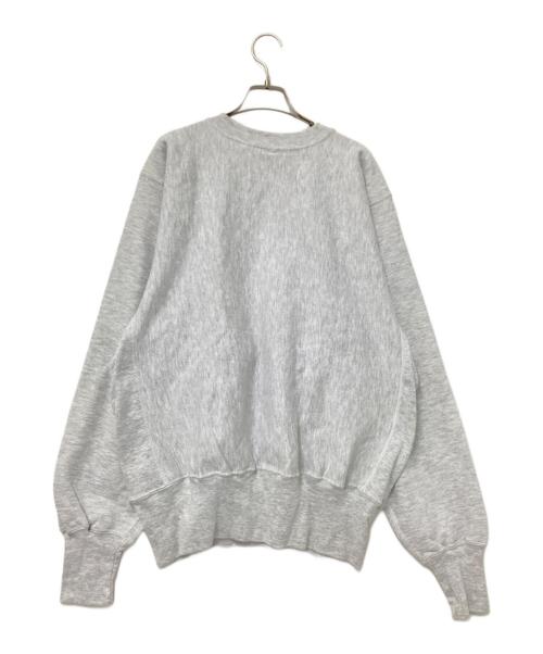Champion REVERSE WEAVE（チャンピオン リバース ウィーブ）Champion REVERSE WEAVE (チャンピオン リバース ウィーブ) 90‘sクルーネックスウェット グレー サイズ:Lの古着・服飾アイテム