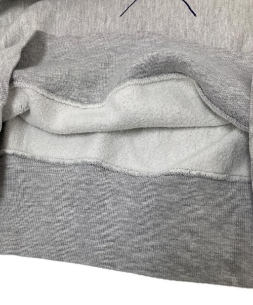 Champion（チャンピオン）Champion (チャンピオン) 80‘Sクルーネックスウェット グレー×ネイビー サイズ:Mの古着・服飾アイテム