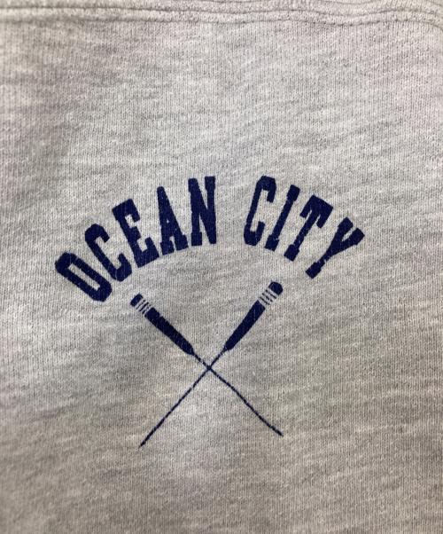 Champion（チャンピオン）Champion (チャンピオン) 80‘Sクルーネックスウェット グレー×ネイビー サイズ:Mの古着・服飾アイテム