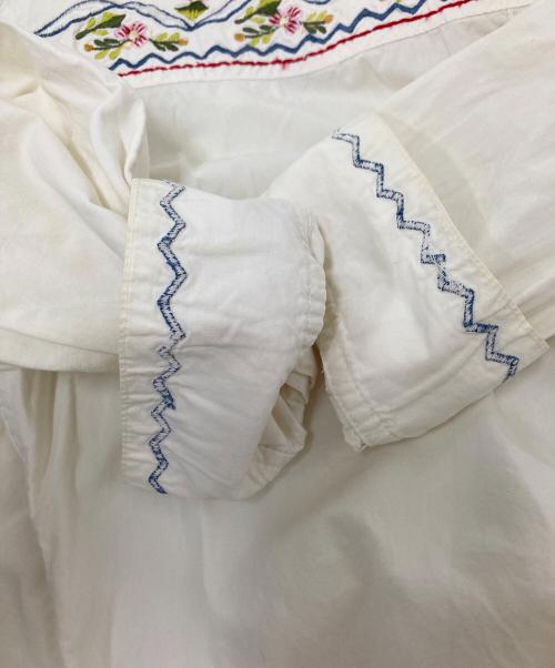 ST.BARBARA（バルバラ）ST.BARBARA (バルバラ) エンブロイダリーシャツ ホワイト サイズ:下記参照の古着・服飾アイテム