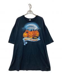 DELTA（デルタ）の古着「プリントTシャツ」｜ブラック