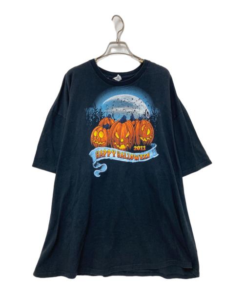 DELTA（デルタ）DELTA (デルタ) プリントTシャツ ブラック サイズ:2XLの古着・服飾アイテム