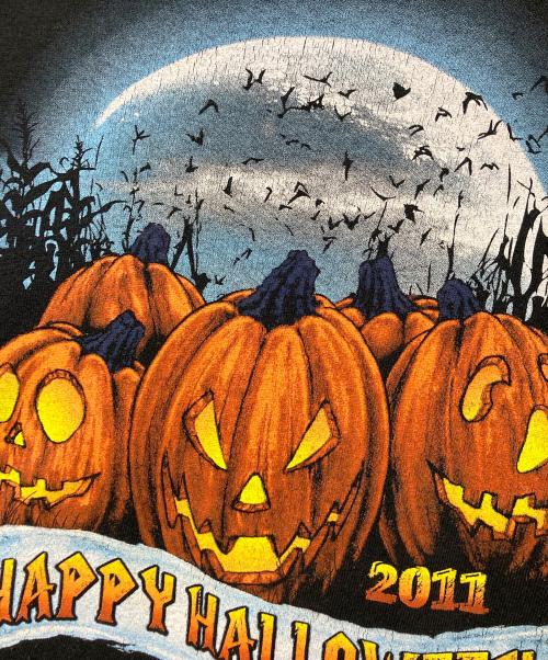 DELTA（デルタ）DELTA (デルタ) プリントTシャツ ブラック サイズ:2XLの古着・服飾アイテム