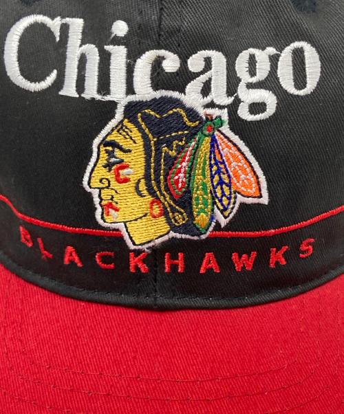 TWINS ENTER PRISE（ツインズ エンタープライズ）TWINS ENTER PRISE (ツインズ エンタープライズ) 刺繍キャップ ブラック×レッド サイズ:下記参照の古着・服飾アイテム