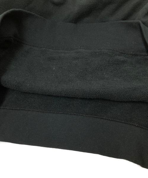 SEQUEL（シークエル）SEQUEL (シークエル) ラグランプルオーバーパーカー ブラック×ホワイト サイズ:Lの古着・服飾アイテム