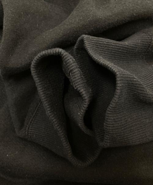 SEQUEL（シークエル）SEQUEL (シークエル) ラグランプルオーバーパーカー ブラック×ホワイト サイズ:Lの古着・服飾アイテム