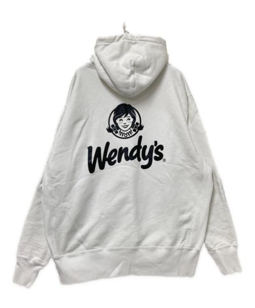 SEQUEL（シークエル）SEQUEL (シークエル) Wendy`s プルオーバーパーカー ホワイト サイズ:Lの古着・服飾アイテム