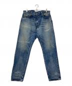 SEQUEL×FRAGMENT DESIGNシークエル×フラグメントデザイン）の古着「デニムパンツ」｜インディゴ