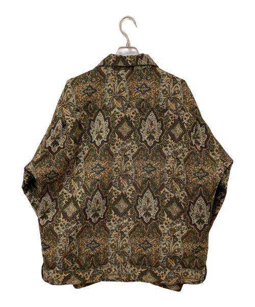 glamb（グラム）glamb (グラム) Gobelin Blouson イエロー×グリーン サイズ:Lの古着・服飾アイテム