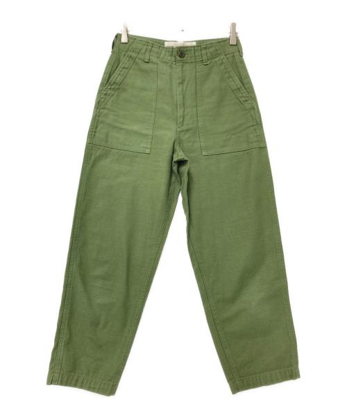 THE SHINZONE（ザ シンゾーン）THE SHINZONE (ザ シンゾーン) BAKER PANTS グリーン サイズ:34の古着・服飾アイテム