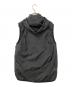 中古・古着 sacai (サカイ) リバーシブルフリースベスト ブラック×グレー サイズ:2：8000円