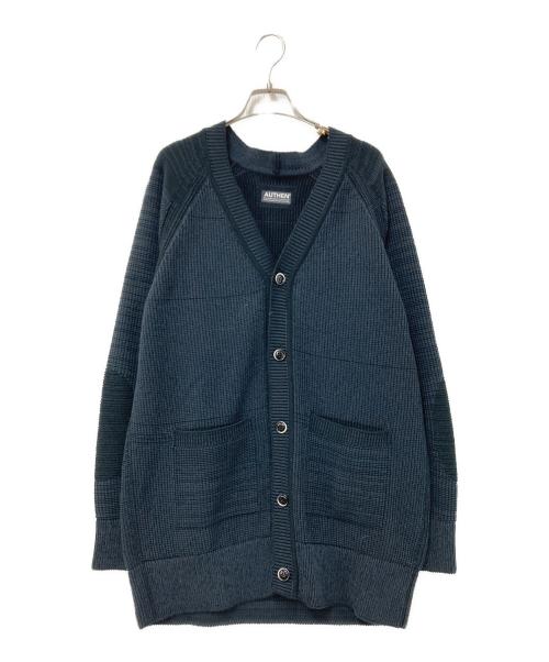 AUTHEN（オーセン）AUTHEN (オーセン) カーディガン ブラック サイズ:Mの古着・服飾アイテム