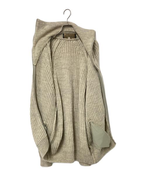 Woolyback（ウーリーバック）Woolyback (ウーリーバック) ニットジャケット アイボリー サイズ:下記参照の古着・服飾アイテム