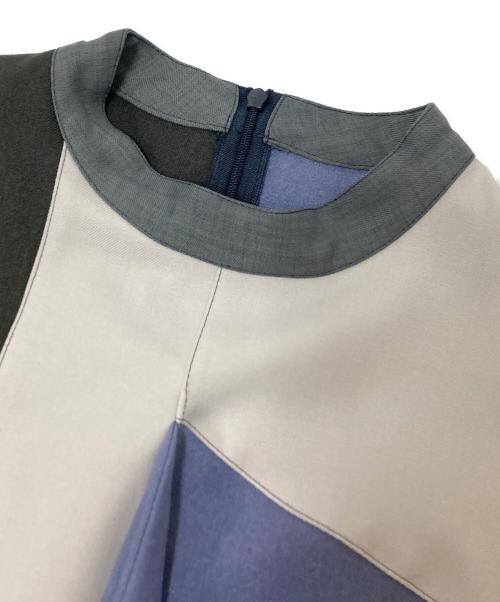 UNITED TOKYO（ユナイテッドトーキョー）UNITED TOKYO (ユナイテッドトーキョー) フラッグバイカラーブラウス マルチカラー サイズ:下記参照の古着・服飾アイテム